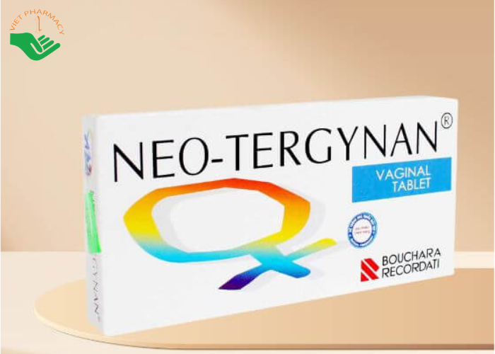 Viên đặt âm đạo Neo-Tergynan Bouchara điều trị viêm âm đạo (1 vỉ x 10 viên)