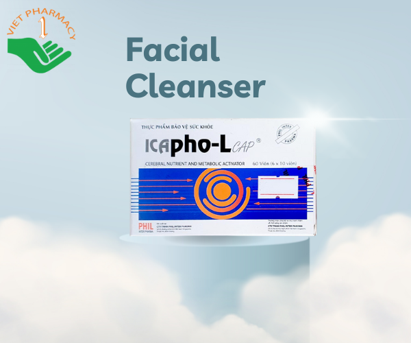 Viên uống bổ não Icapho - Lcap (Hộp 6 vỉ x 10 viên)