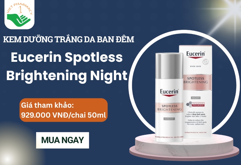 kem dưỡng trắng da mặt ban đêm