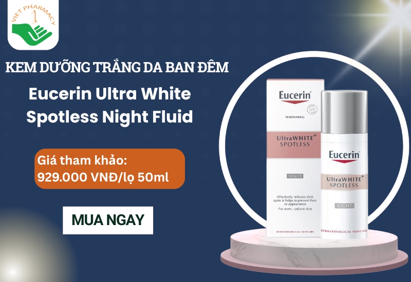 kem dưỡng trắng da mặt ban đêm
