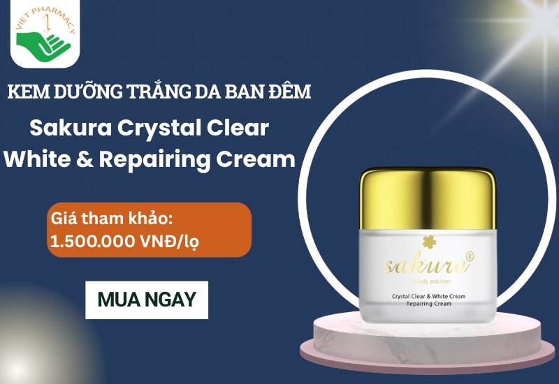 kem dưỡng trắng da ban đêm tốt nhất​ của Nhật