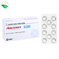 Thuốc Arcoxia 90mg giảm đau, kháng viêm xương khớp (3 vỉ x 10 viên)