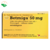 Thuốc Betmiga 50mg Astellas điều trị triệu chứng tiểu gấp (3 vỉ x 10 viên)