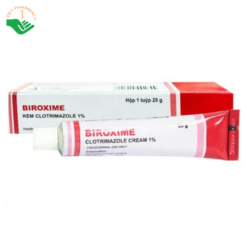 Thuốc bôi ngoài da Biroxime 1% điều trị nấm da chân, nấm kẽ (20g)