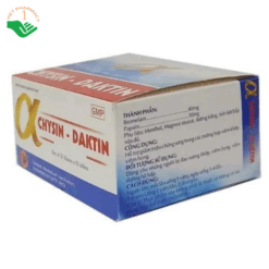 Thuốc Chysin-Daktin giảm sưng tấy, phù nề (300 viên)