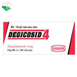 Thuốc Degicosid 4mg giúp giãn cơ (30 viên)