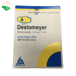 Thuốc Deslomeyer 2,5mg điều trị viêm mũi dị ứng (20 gói x 5ml)