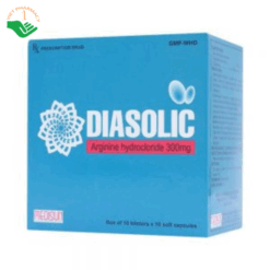 Thuốc Diasolic 300mg điều trị suy giảm chức năng gan, rối loạn chức năng gan (10 vỉ x 10 viên/hộp)