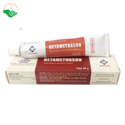 Thuốc dùng ngoài Betamethason trị viêm da, giảm ngứa (tuýp 30g)