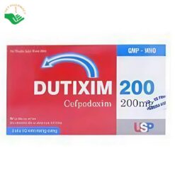 Thuốc Dutixim 200mg USP hỗ trợ điều trị các bệnh nhiễm khuẩn (3 vỉ x 10 viên)