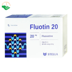 Thuốc Fluotin 20 Stella điều trị trầm cảm, rối loạn xung lực cưỡng bức ám ảnh (2 vỉ x 10 viên)
