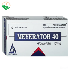 Thuốc Meyerator 40mg trị rối loạn lipid máu (30 viên)