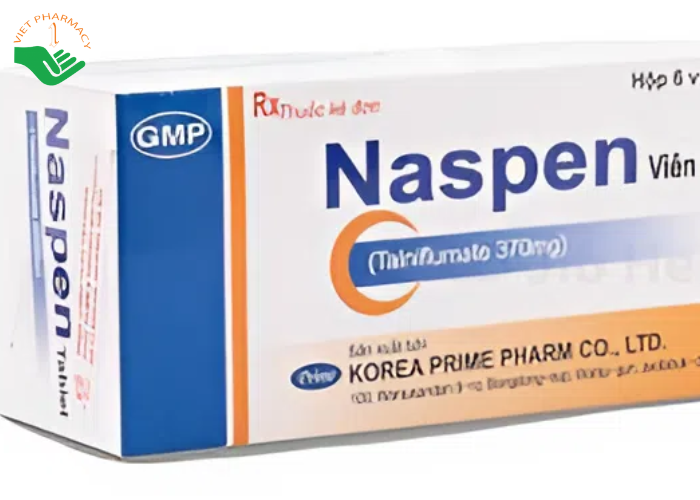 Thuốc Naspen 370mg giảm đau, kháng viêm (hộp 60 viên)