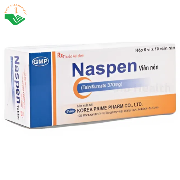 Thuốc Naspen 370mg giảm đau, kháng viêm (hộp 60 viên)