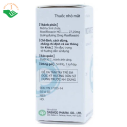 Thuốc nhỏ mắt Motarute Daewoo Pharm điều trị viêm kết mạc (5ml)