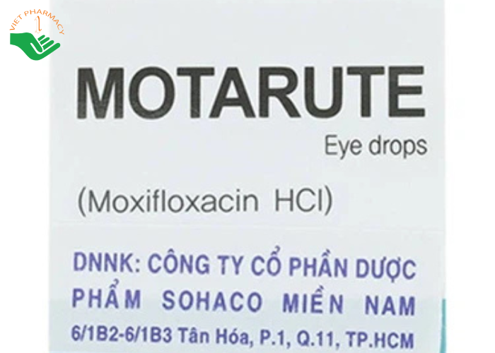 Thuốc nhỏ mắt Motarute Daewoo Pharm điều trị viêm kết mạc (5ml)