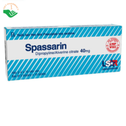 Thuốc Spassarin 40mg điều trị chứng co thắt cơ trơn ở đường tiêu hóa (30 viên)