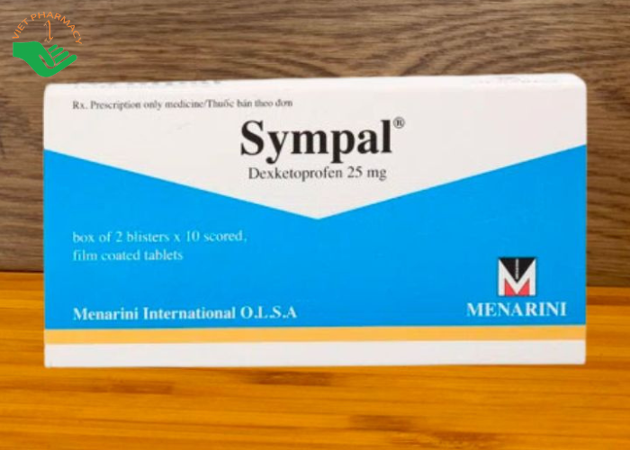 Thuốc Sympal Merarini điều trị đau cơ, đau khớp cấp (2 vỉ x 10 viên)
