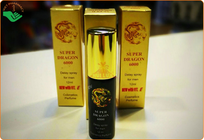 Thuốc xịt kéo dài thời gian quan hệ Super Dragon 6000