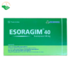 Viên nén bao phim Esoragim 40mg trị loét dạ dày tá tràng, viêm thực quản trào ngược (3 vỉ x 10 viên)