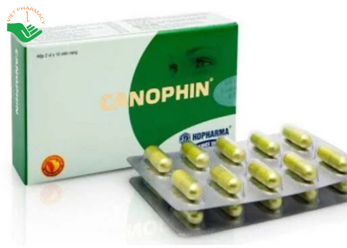 Viên sáng mắt Canophin giúp cải thiện thị lực yếu (30 viên)