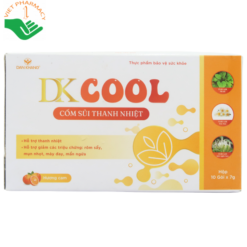 Cốm sủi thanh nhiệt DKCOOL hỗ trợ thanh nhiệt hương cam