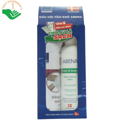 Dầu gội và tắm ABENA không dùng nước hương thơm nhẹ