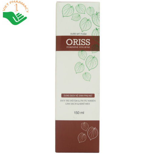 Dung dịch vệ sinh phụ nữ Oriss Feminine Hygiene kháng khuẩn, sạch sâu