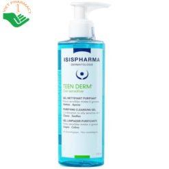 Gel rửa mặt Isis Teen Derm ngăn ngừa mụn, giảm nhờn