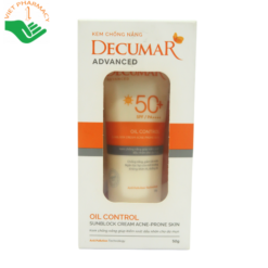 Kem chống nắng dành cho da mụn Decumar Advanced Oil Control 50+ SPF _ PA++++