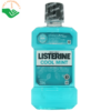 Nước súc miệng Listerine Cool Mint bảo vệ khoang miệng suốt 24h khỏi vi khuẩn hôi miệng, mảng bám, viêm nướu