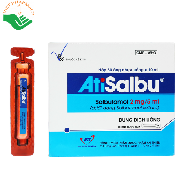 Thuốc Atisalbu An Thiên điều trị cơn hen, ngăn cơn co thắt phế quản