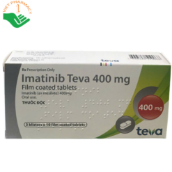 Thuốc Imatinib Teva 400mg dùng trong điều trị ung thư bạch cầu tuỷ mạn