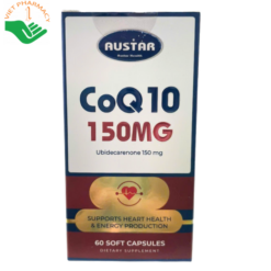 Viên uống Austar CoQ10 150 mg hỗ trợ sức khỏe tim mạch