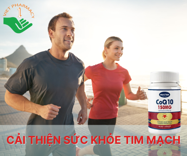 Viên uống Austar CoQ10 150 mg hỗ trợ sức khỏe tim mạch (Hộp 60 viên)