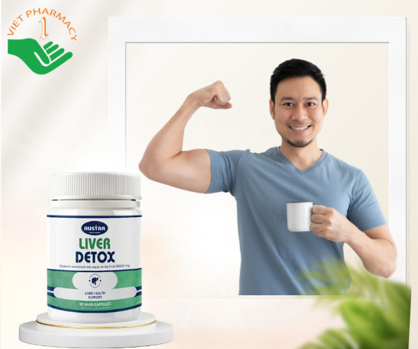 Viên uống Austar Liver Detox giải độc gan (Hộp 60 viên)