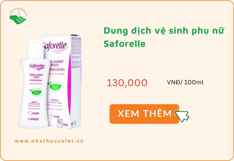 Dung dịch vệ sinh phụ nữ của Pháp Saforelle