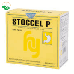 Hỗn dịch uống Stoccel P DHG điều trị viêm dạ dày cấp và mãn tính (24 gói x 20g)