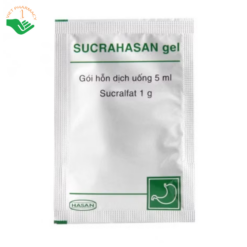 Hỗn dịch uống Sucrahasan Gel Hasan điều trị loét dạ dày, tá tràng (30 gói x 5ml)