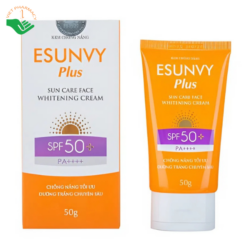 Kem chống nắng Esunvy Plus Sun Care Face SPF50+/PA++++ giúp chống nắng tối ưu, chống oxy hoá và lão hoá da (50g)