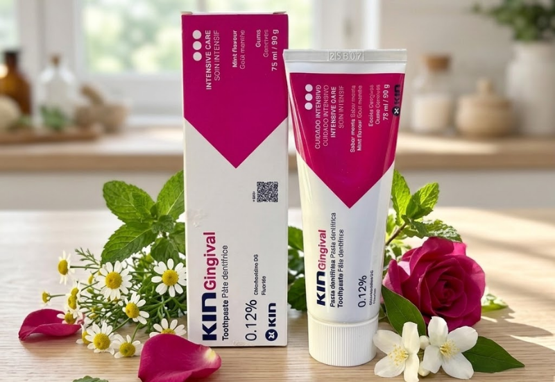 Kem đánh răng Kin Gingival – Sạch răng, chăm sóc nướu (75 ml / 90 g)