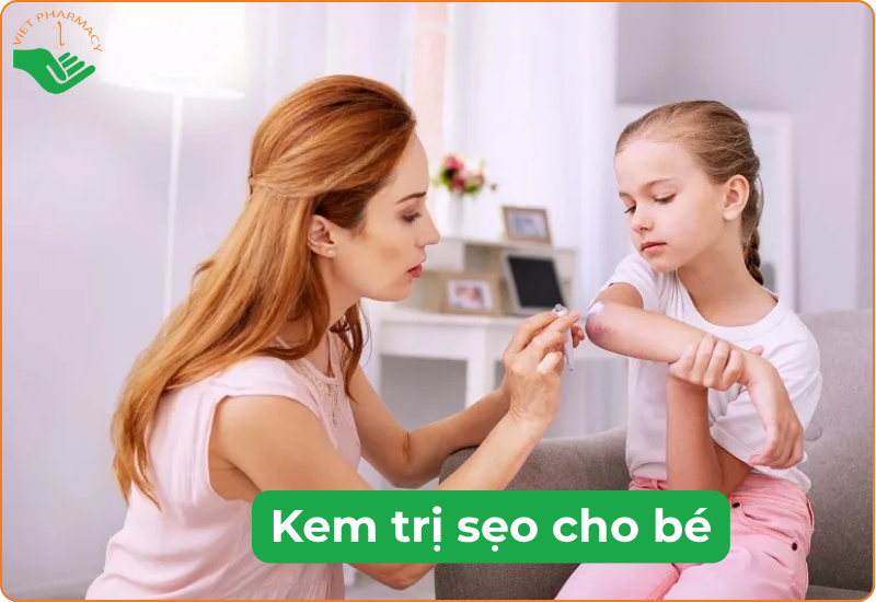 Kem trị sẹo cho bé