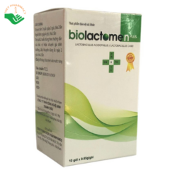 Men tiêu hóa Biolactomen Plus cân bằng sức khỏe hệ tiêu hóa (10 gói)