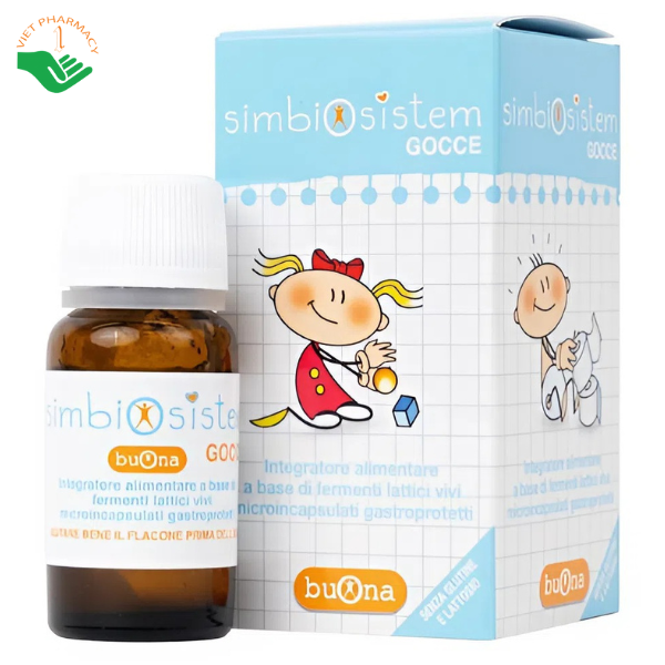 Dung dịch Simbiosistem Gocce tăng cường lợi khuẩn đường ruột (10ml)