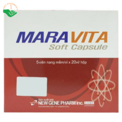 t Thuốc Maravita New Gene Pharm Điều Trị Tình Trạng Thiếu Vitamin E (Hộp 20 Vỉ X 5 Viên)