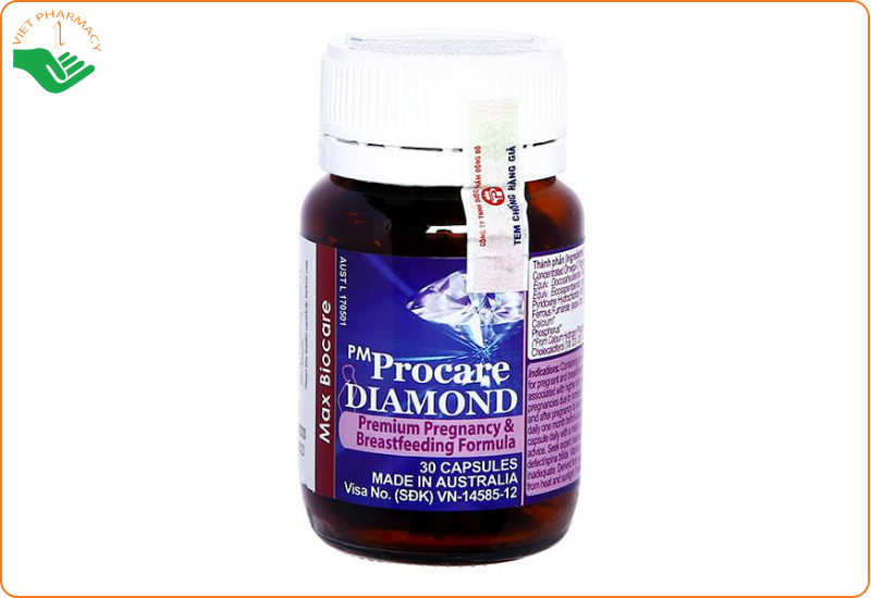 Procare Diamond chứa nhiều vi chất thiết yếu
