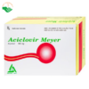 Thuốc Aciclovir 800mg Meyer điều trị nhiễm Herpes zoster, thủy đậu (3 vỉ x 10 viên)