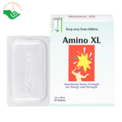 Thuốc Amino XL CMPS hỗ trợ ngăn ngừa thiếu hụt protein, duy trì và cải thiện sức khỏe (3 vỉ x 10 viên)