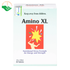 Thuốc Amino XL CMPS hỗ trợ ngăn ngừa thiếu hụt protein, duy trì và cải thiện sức khỏe (3 vỉ x 10 viên)