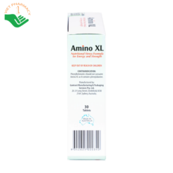 Thuốc Amino XL CMPS hỗ trợ ngăn ngừa thiếu hụt protein, duy trì và cải thiện sức khỏe (3 vỉ x 10 viên)